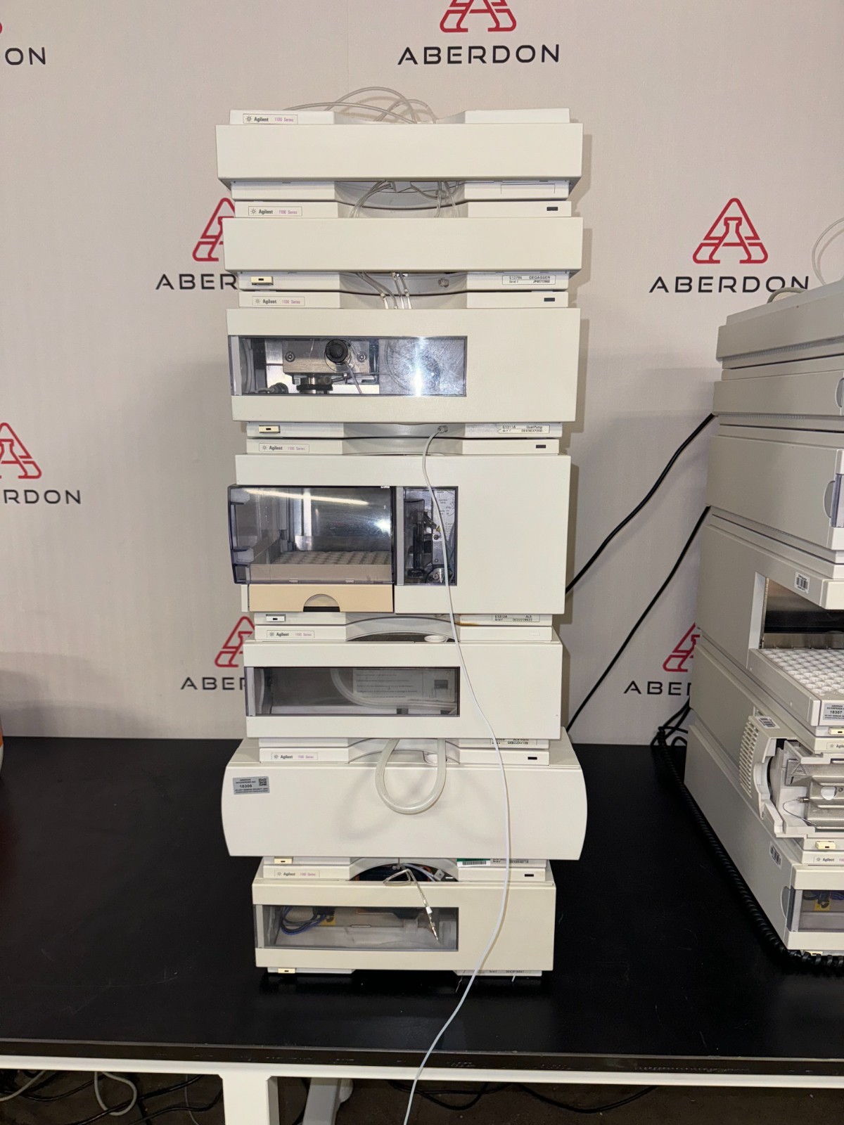 Agilent 1100 HPLC System Pump Autosampler G1315B DAD Detector Column Oven #18306