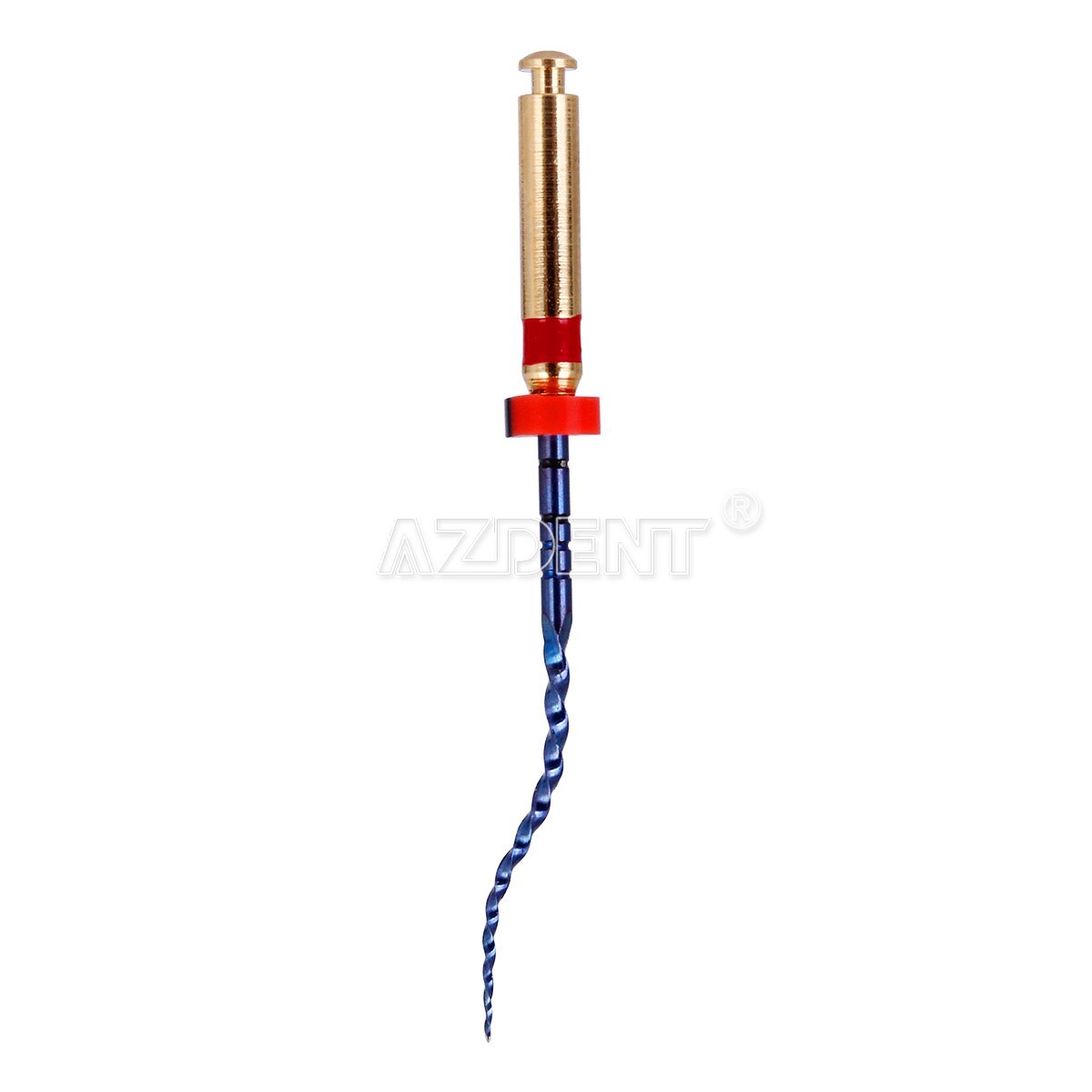 5 Packs Dental Rotary Heat Activated Canal Root Files Needles 25mm Engine Use