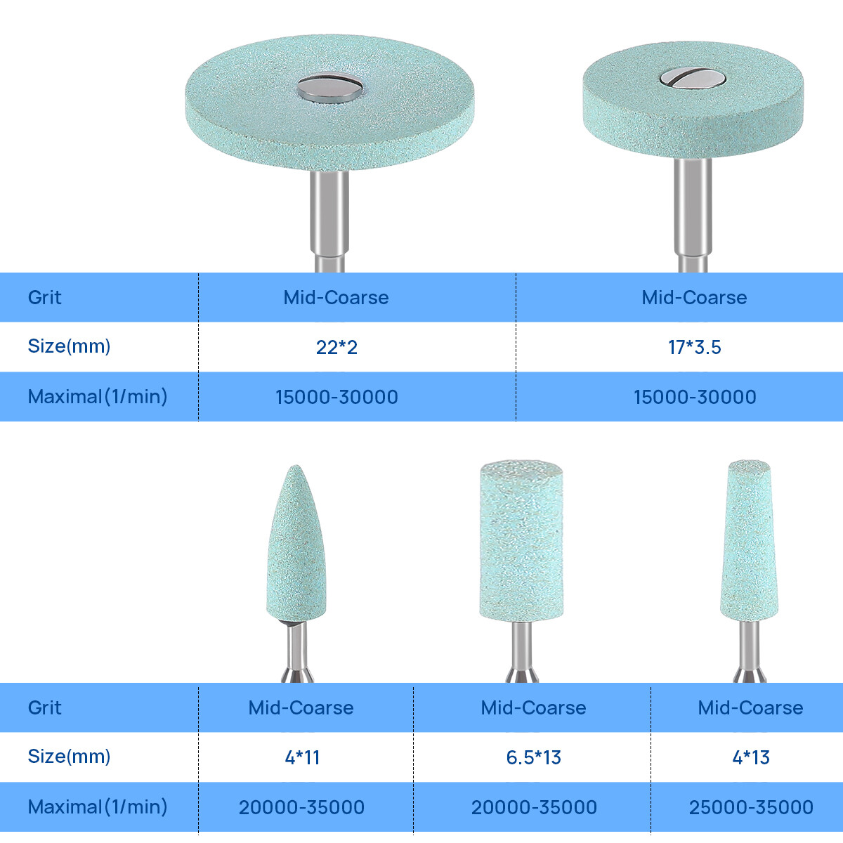 Dental Lab Ceramic Diamond Polisher Grinder For Zirconia Porcelain Polishing