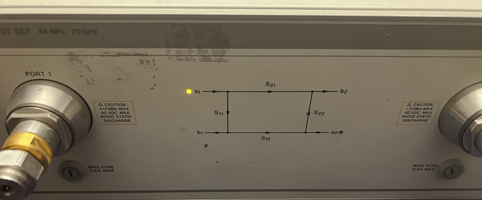 HP Hewlett Packard Agilent 8514B S-Parameter Test Set 45MHz – 20GHz