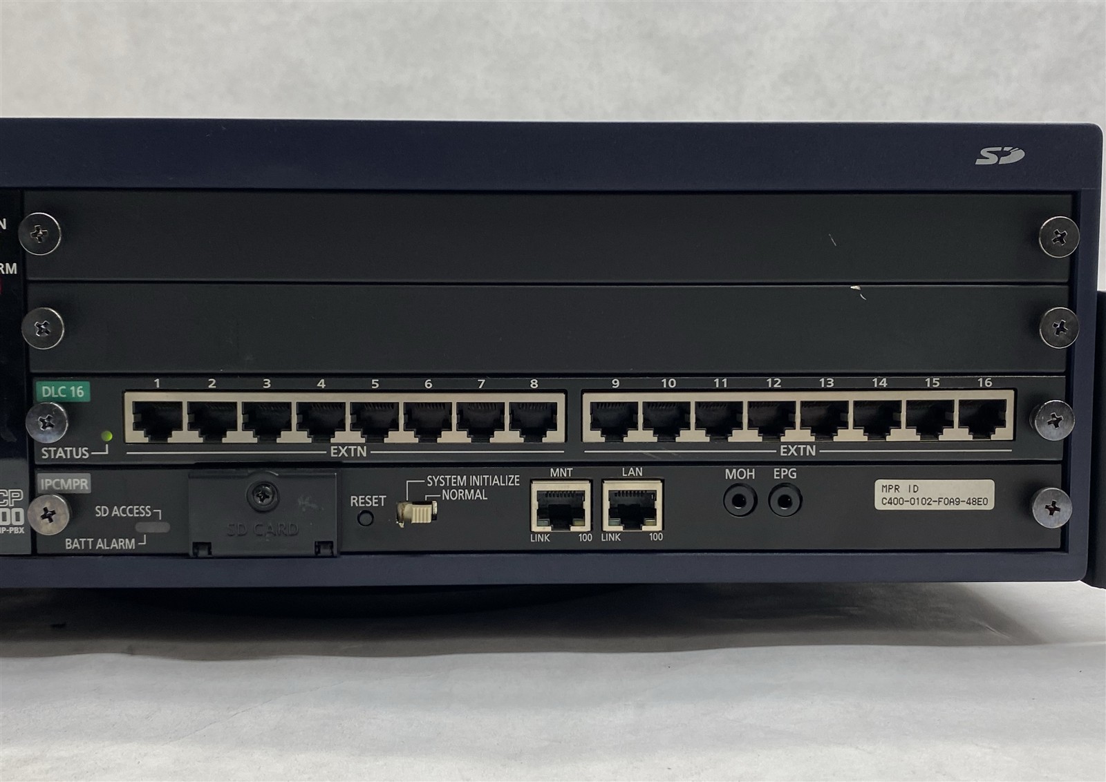 Panasonic KX-NCP1000 Pure IP-PBX Telephone System w/ 4*LCOT4 + DLC16 + IPCMPR