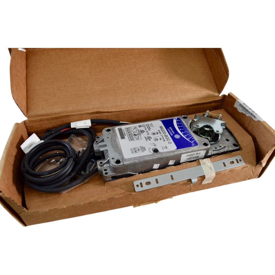 NEW Johnson Controls M9220-BGC-3 Spring Return Damper Actuator 24V 20Nm 177 in-l