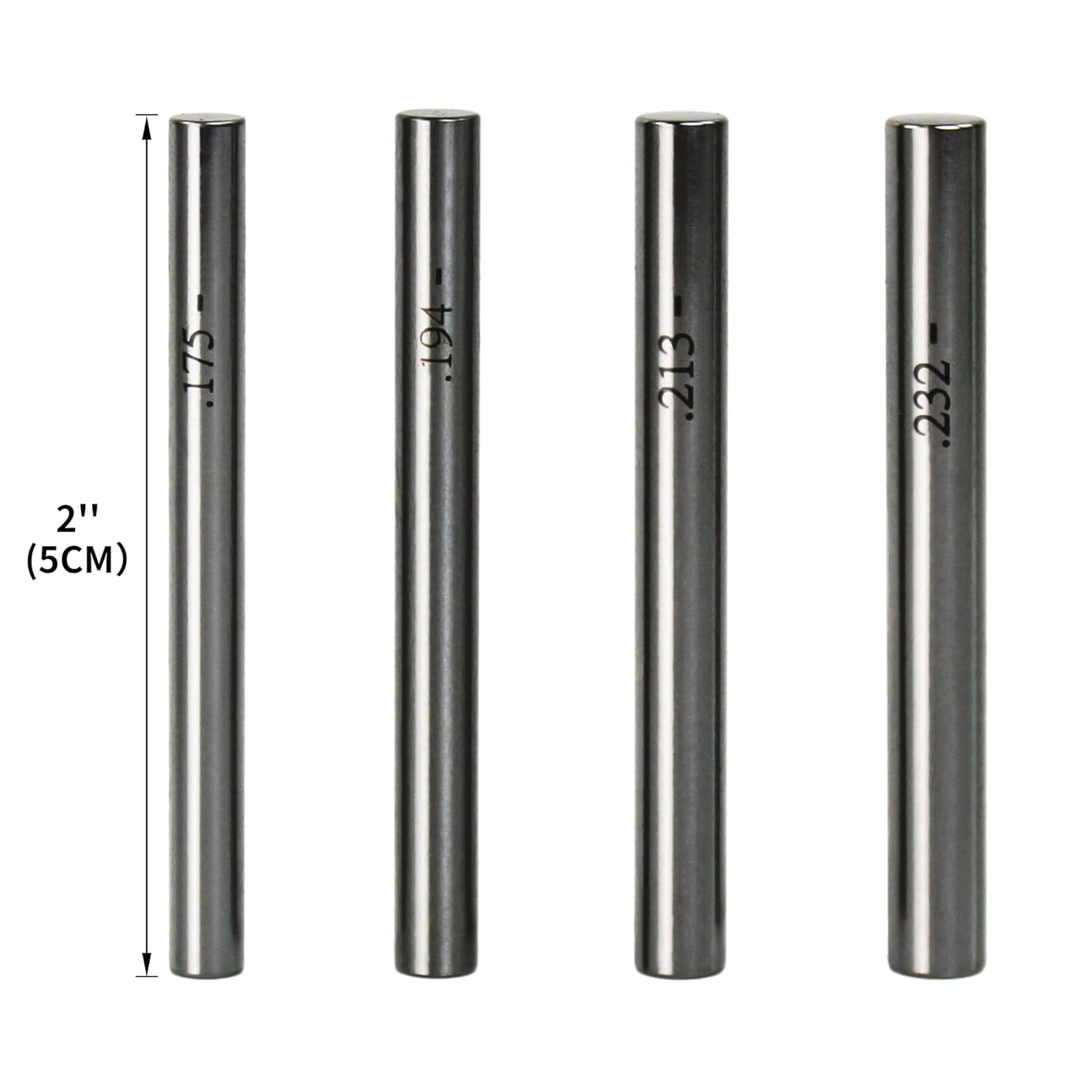 HFS(R) Pin Gage Set Minus Class ZZ Aluminum Alloy Case 0.061″-0.250″ M1 190 Pcs