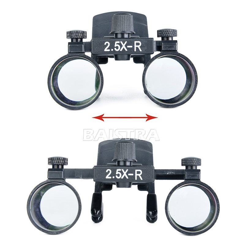 Dental Surgical Binocular Glass Medical Magnifier Loupes LED Lamp Head Light