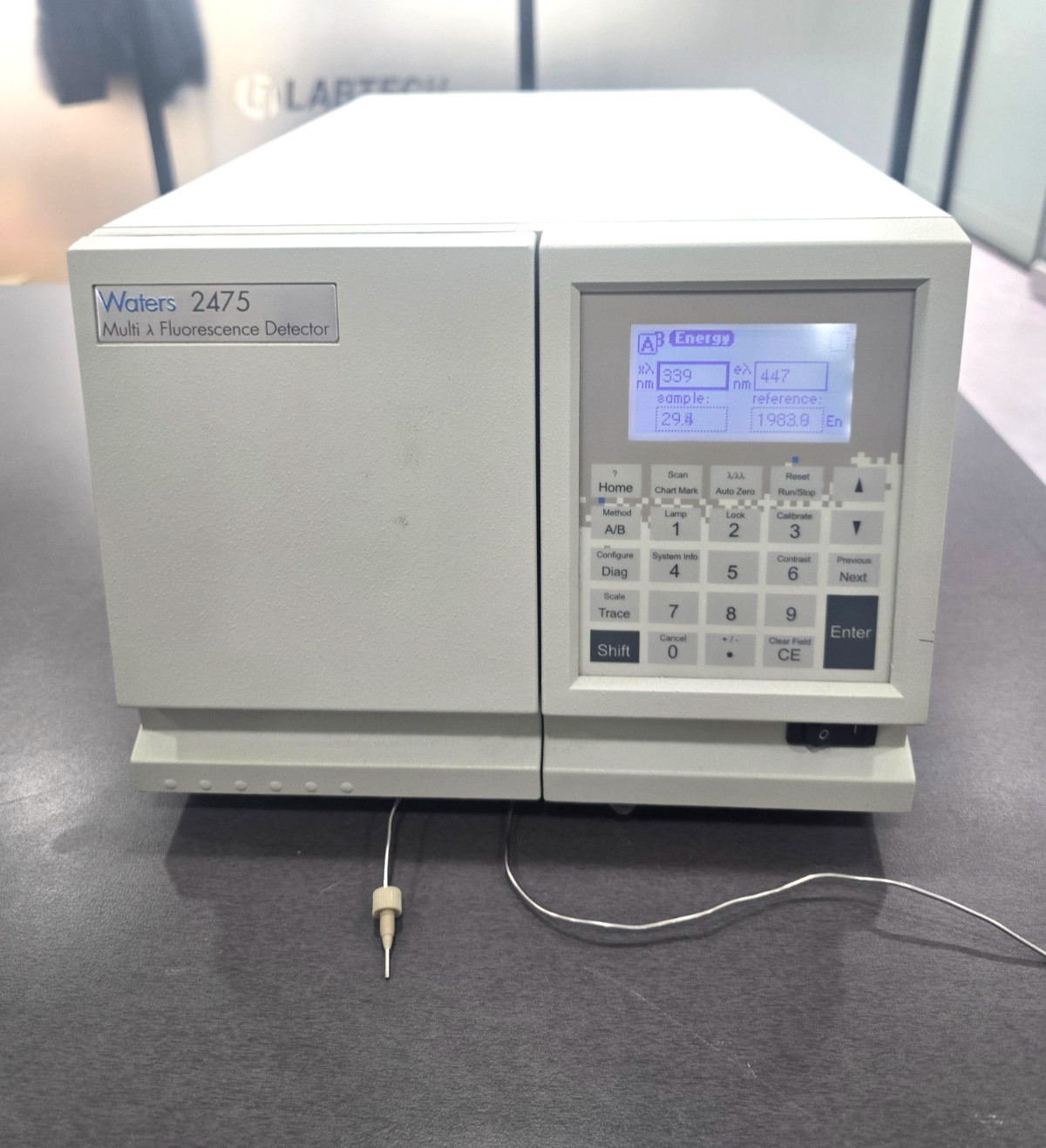WATERS 2475 TUNABLE SINGLE OR MULTI-CHANNEL WAVELENGTH FLUORESCENCE DETECTOR
