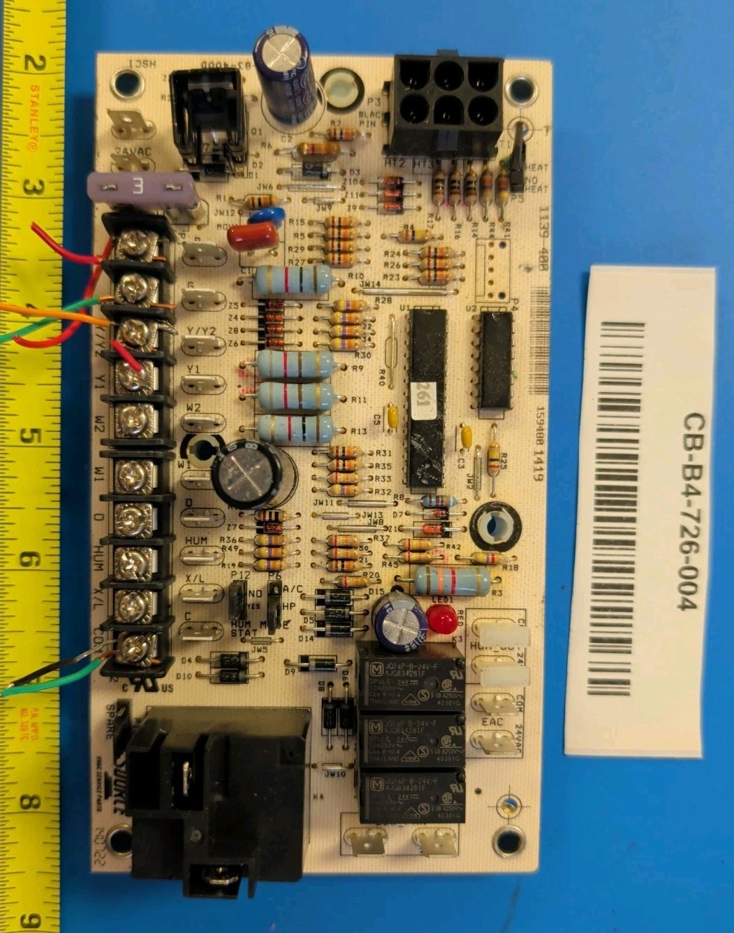 York Coleman 1139-400 Furnace Control Board 1139-83-400D Works Tested