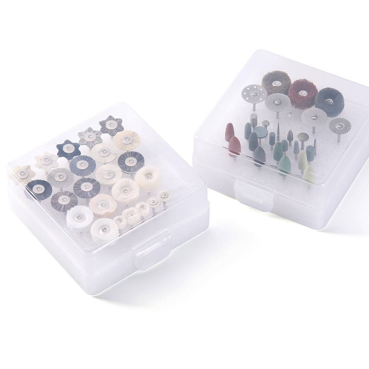 51Pcs/Box Dental Lab Polishing Kit HP Shank For Composite Ceramic 2.35mm