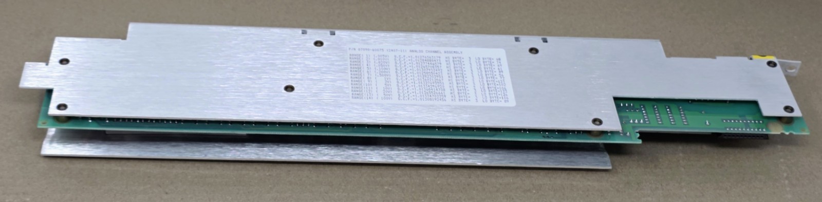 HP 07090-60150 C 07090-60075 (2407-11) Analog Channel Assembly