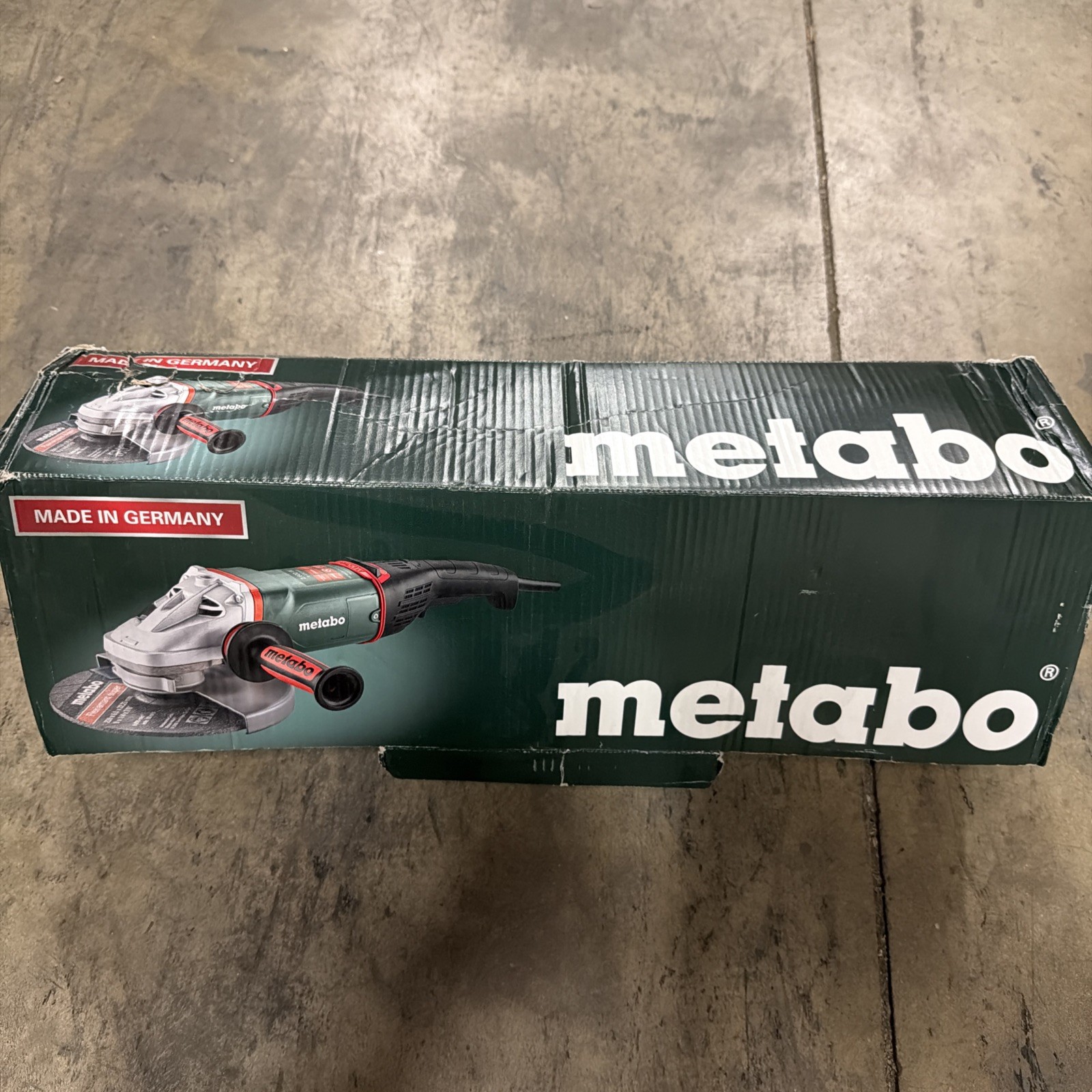 (OPEN BOX) Metabo 7″ Angle Grinder 8,500 RPM 15 Amp Paddle Switch VibraTech