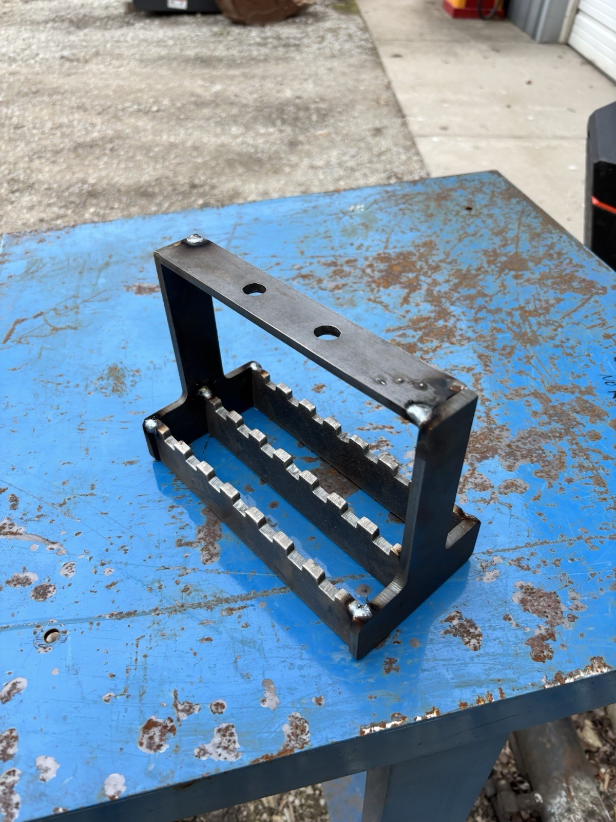 RWM Universal Brand New Bolt-On 6”drop step Raw Steel Step 1/4″ Thick