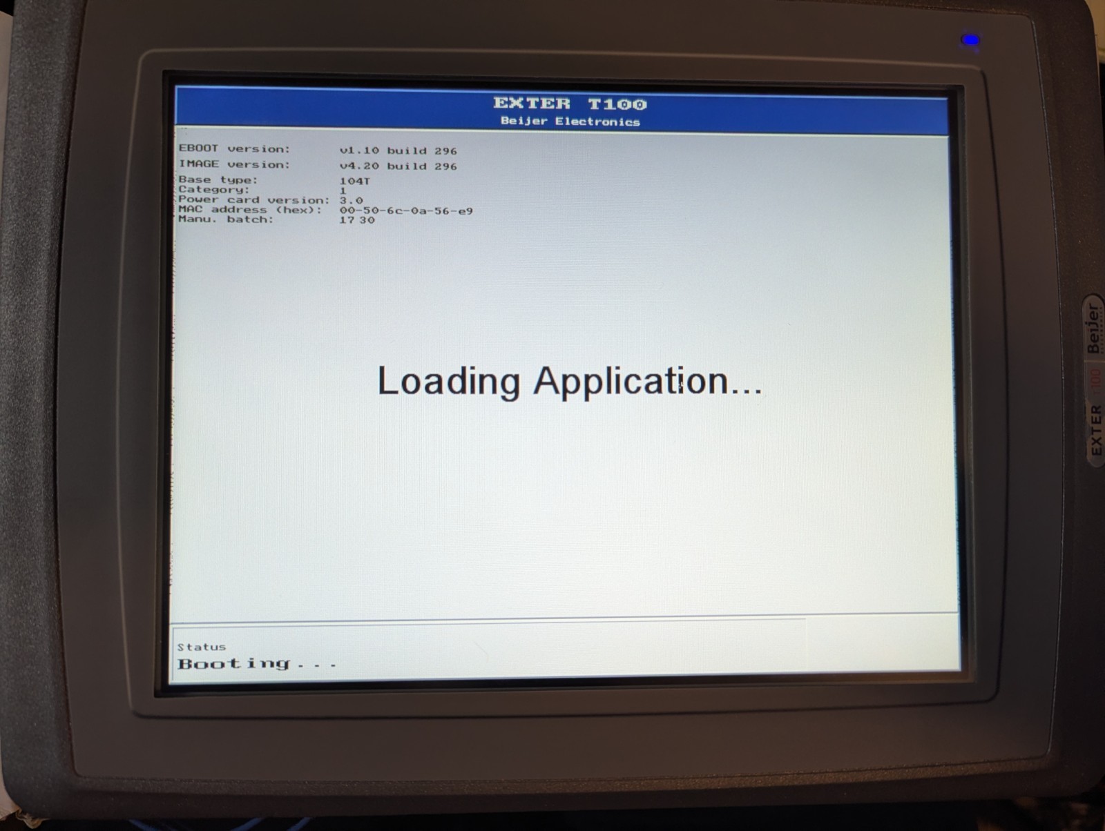 NEW IN BOX. Beijer EXTER T100 HMI. Operator Panel. Touch Screen. 06030G