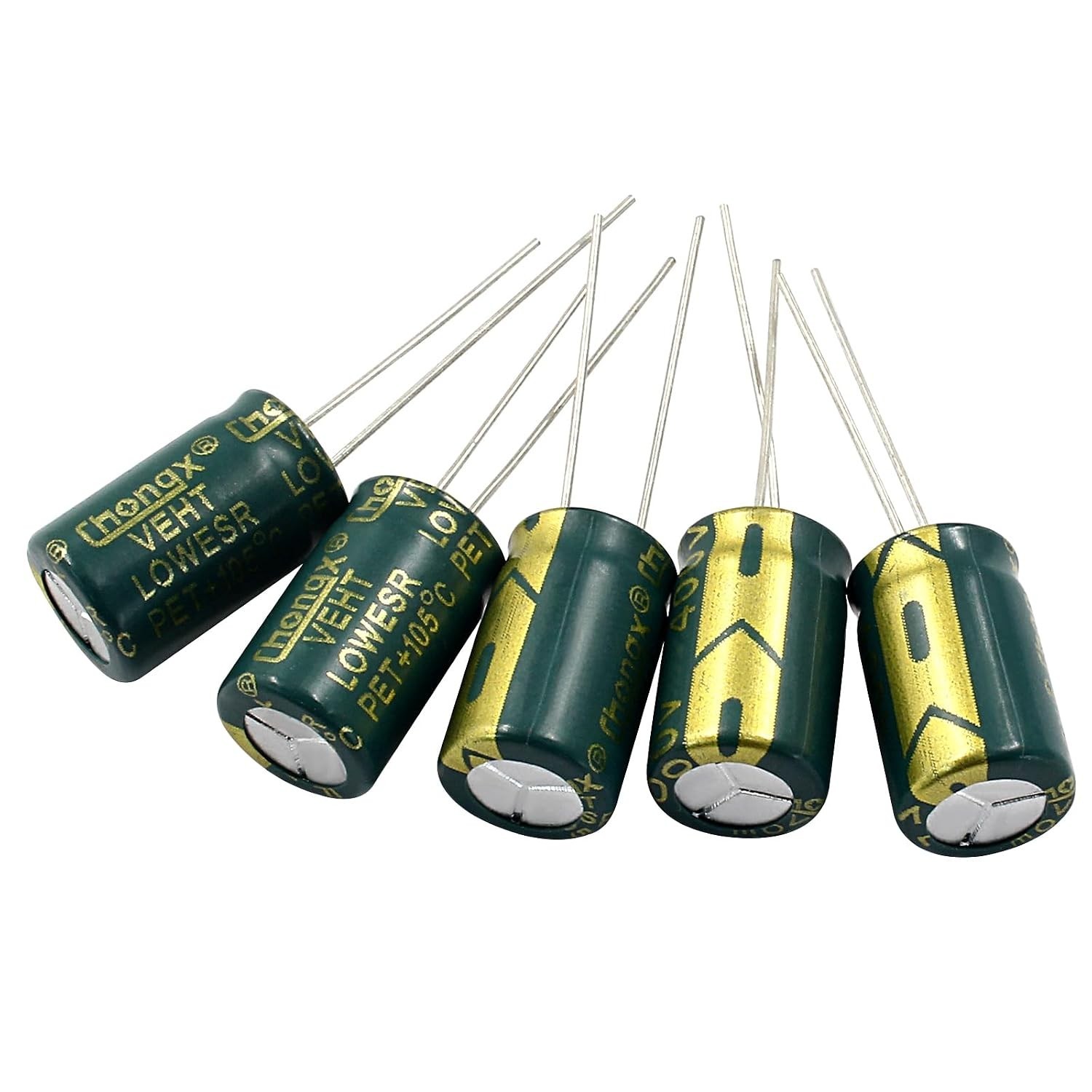 10PCS 400V 10UF Electrolytic Capacitor, 0.39X0.63In High Frequency Aluminum Elec
