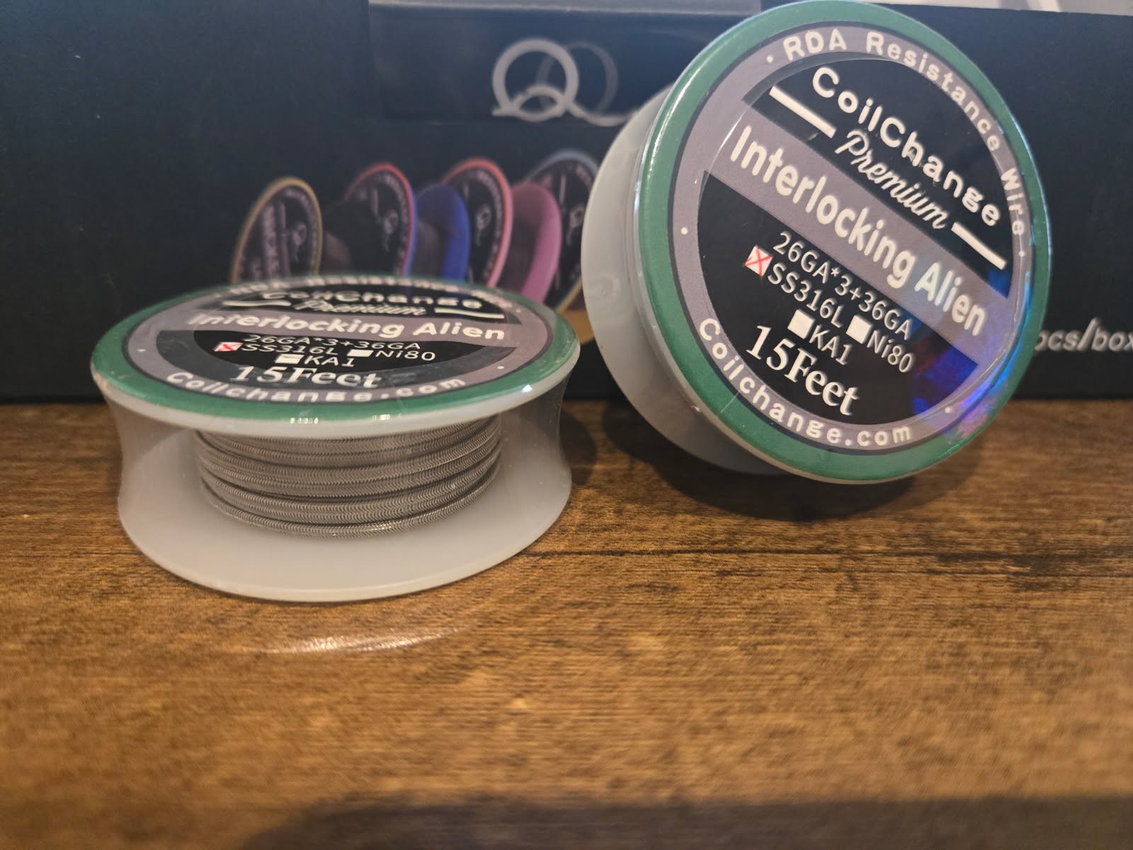 Premium Resistance Wire 316L Stainless Steel Interlocking Alien Clapton 15ft 5m