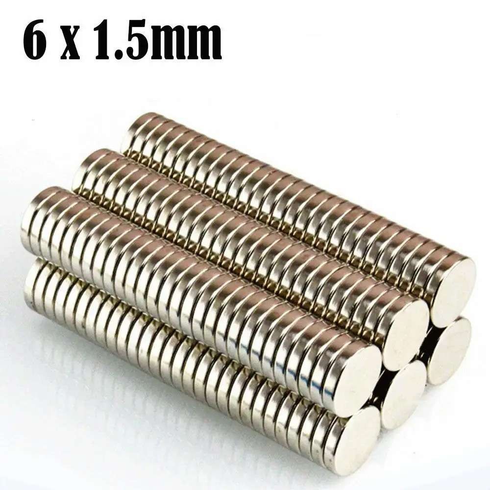 N52 Small Large Neodymium Magnets Disc Round Super Strong Rare Earth Magnet Lot