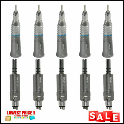 SEASKY Dental Straight Nosecone / Air Motor Low Speed Handpiece E-type 4 Hole st