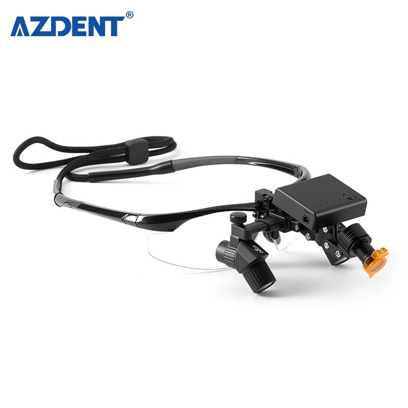 4.0X Dental Surgical Medical Ergo Loupes Magnifier Binocular Glass +Head Light