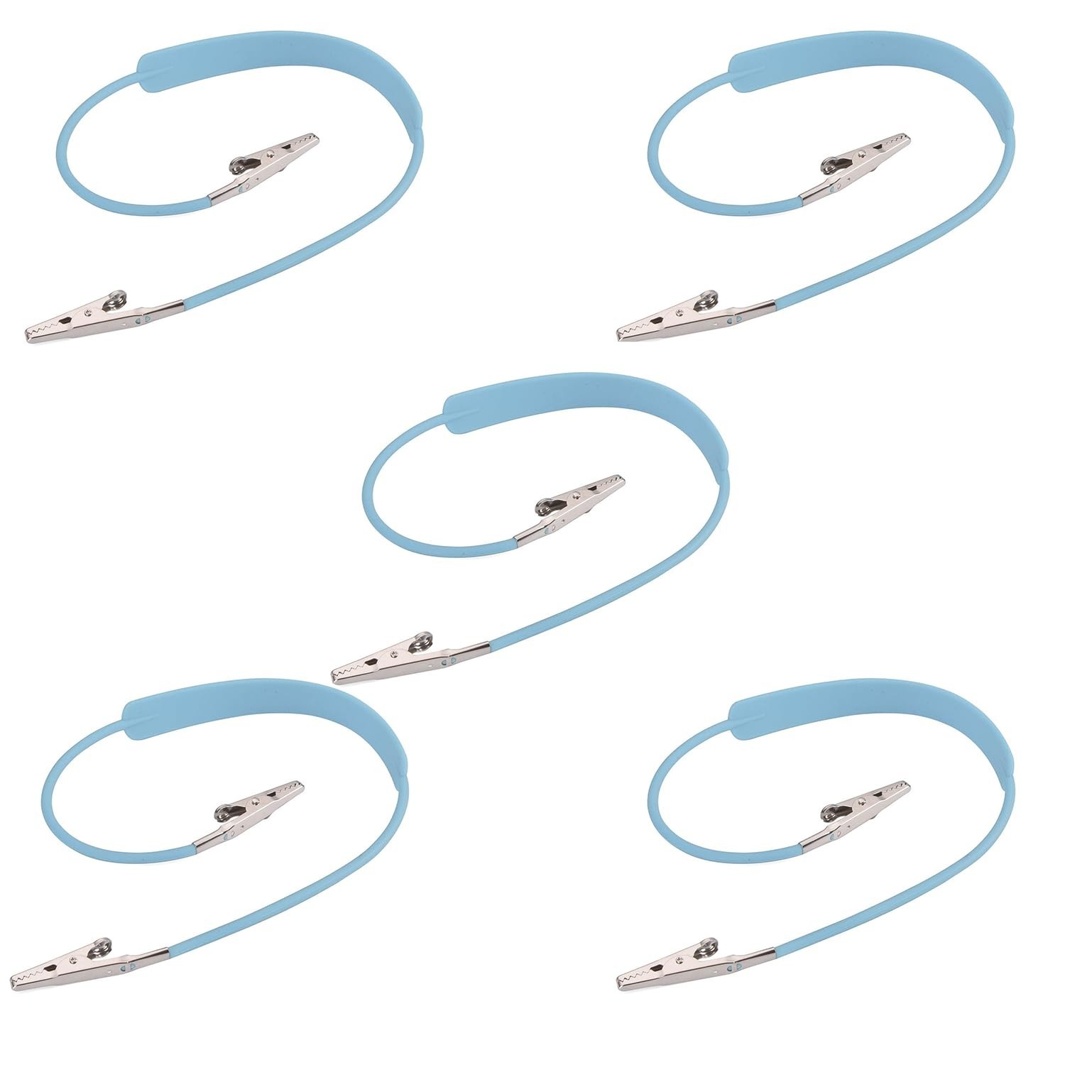 5 Packs OneMed Dental Bib Holder Patient Napkin Clips Autoclavable Silicon