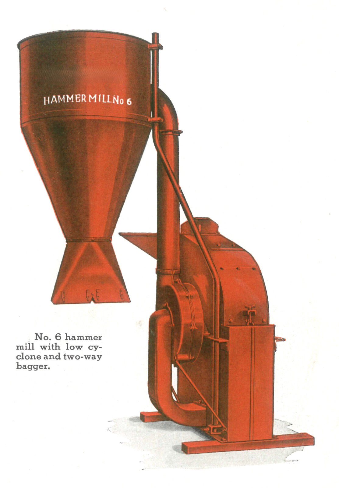 IH Farmall McCormick Belt Driven Hammer Roughage Mills Feed Grinders Brochure