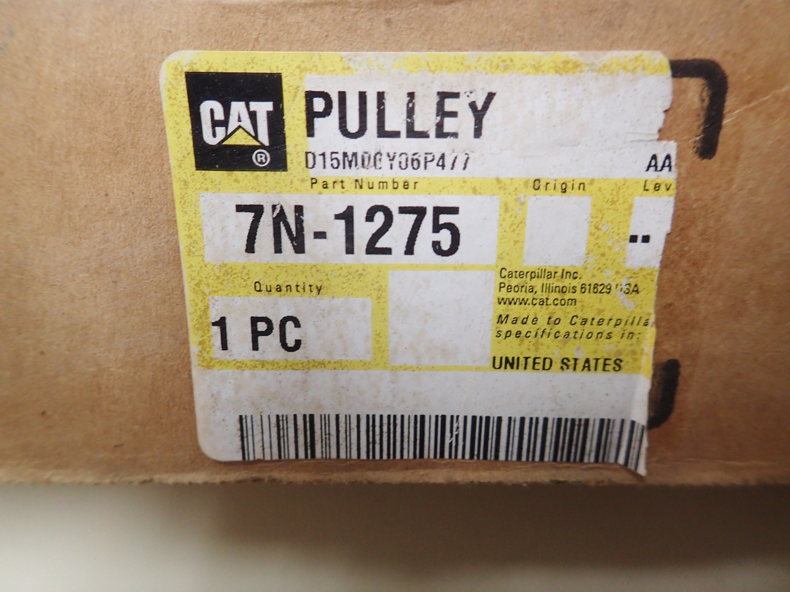 Caterpillar – 7N1275 – PULLEY – OEM