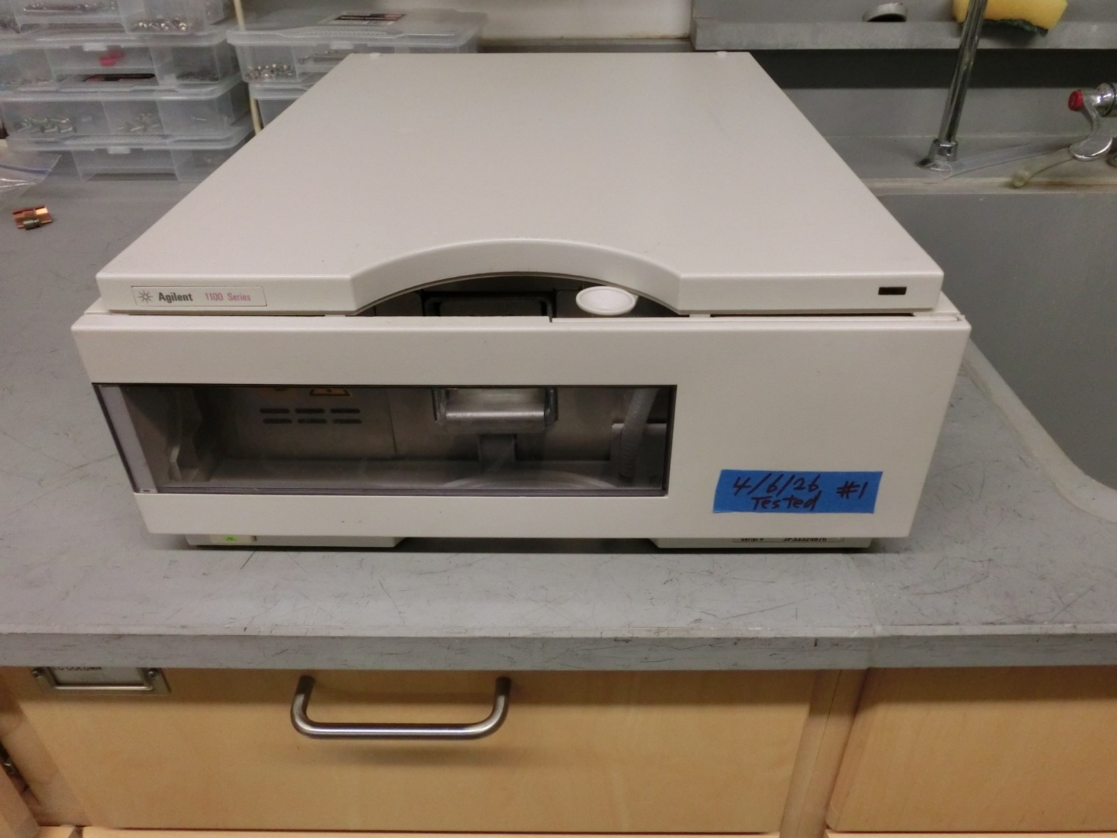 Agilent HP 1100 HPLC VWD Variable Wavelength Detector G1314A Working Tested