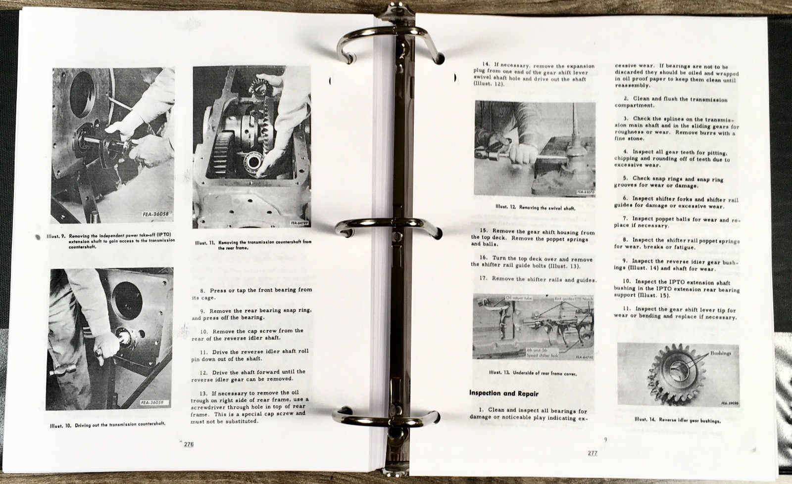 Farmall International 460 560 660 Tractor Service Manual Repair Shop Book Ih