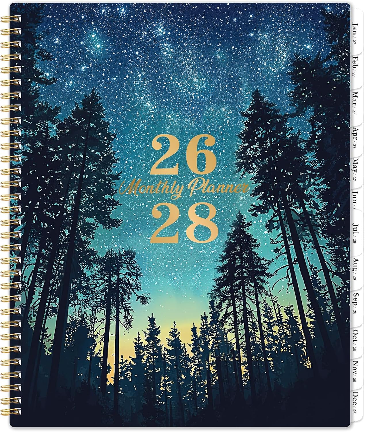 Monthly Planner 2026-2028 – 2 Year Monthly Planner 2026-2028, July 2026 – June 2