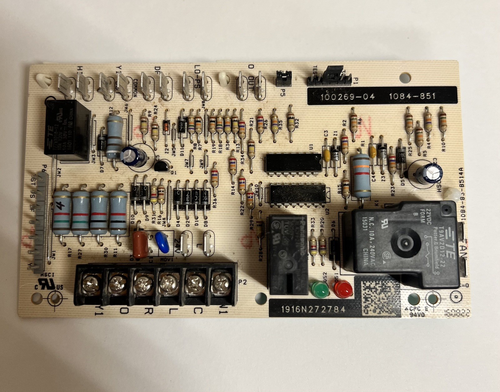 Lennox Honeywell Furnace Control Board 100269-04 1084-851 / 1084-83-8514A