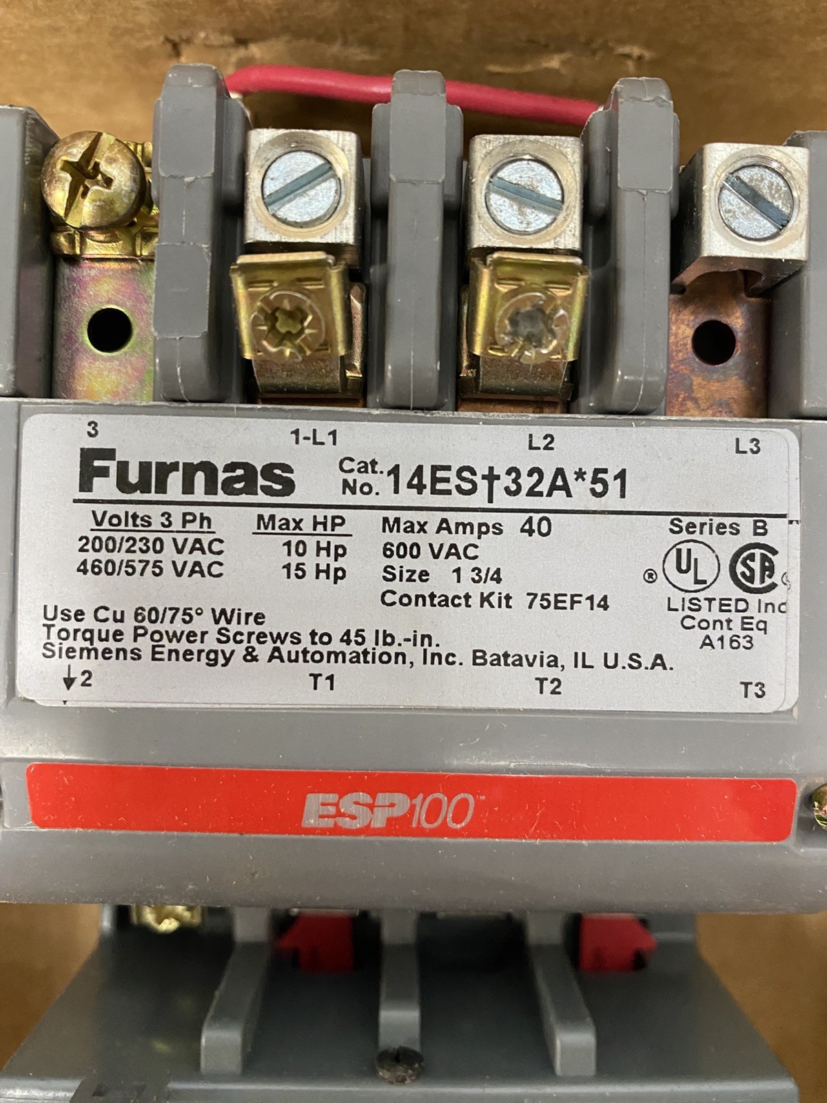 Furnas 14FS+32A* Magnetic Starter w/ 48ASG3M10 Solid State Overload