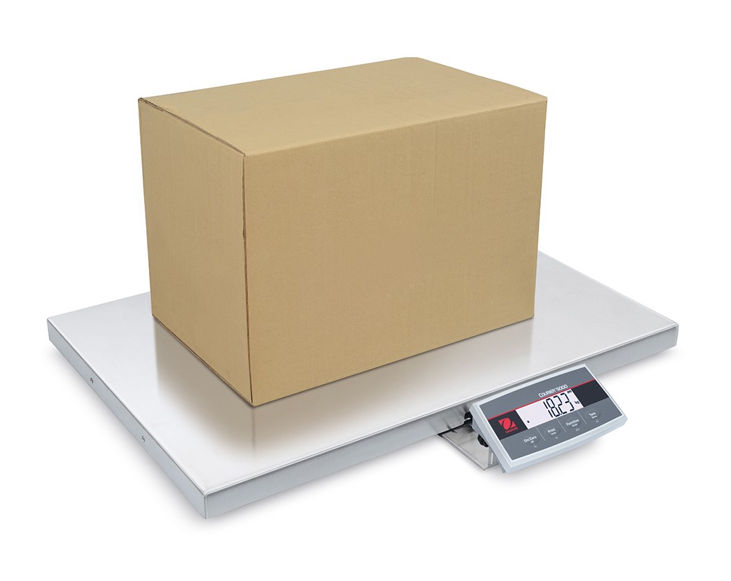 Ohaus i-C52M50L Courier 5000 Shipping Scale, 100 lb x 0.05 lb, 15.7 in x 20.5 in