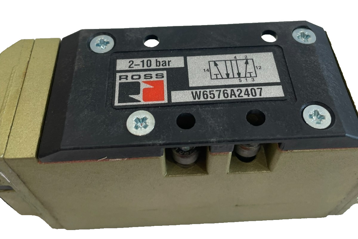NEW ROSS CONTROLS W6576A2407 SOLENOID VALVE 2-10 BAR