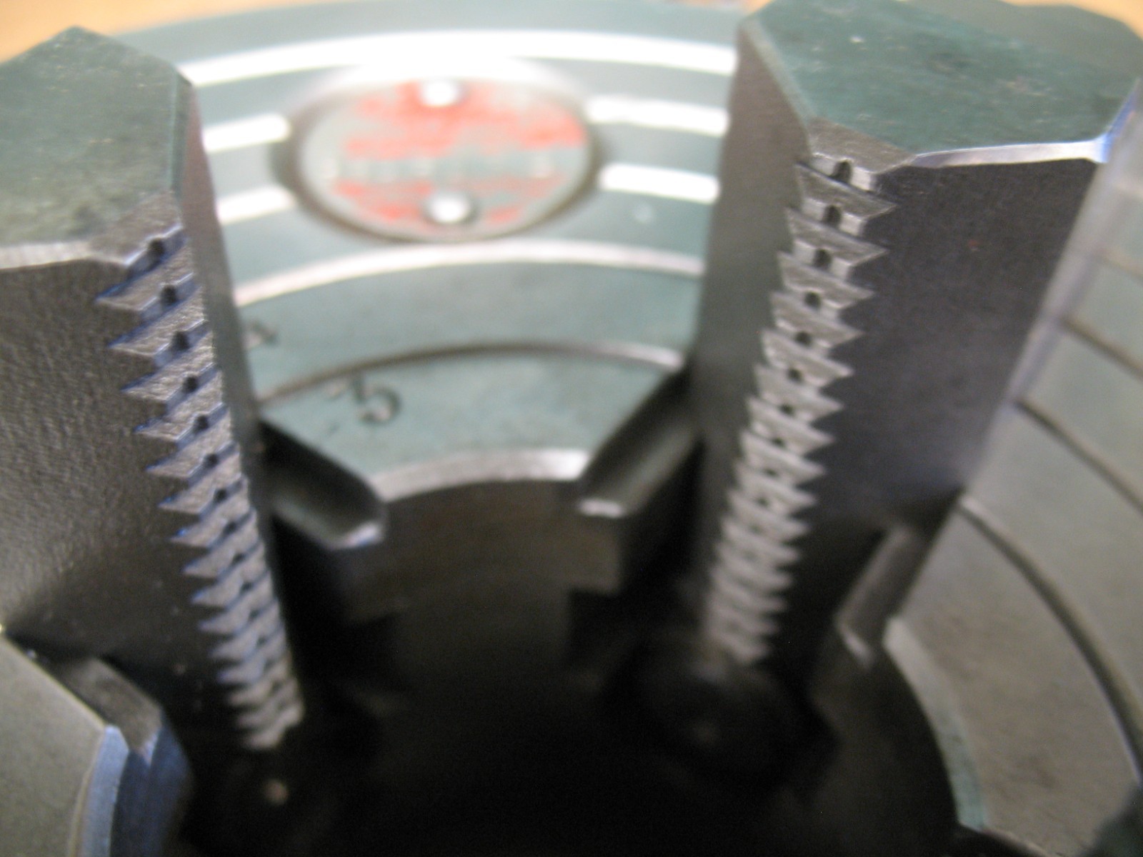 4 JAW CHUCK 8-1/4″ CUSHMAN SKINNER HORTON D1-3 MOUNT MONARCH ETC ***XLNT***