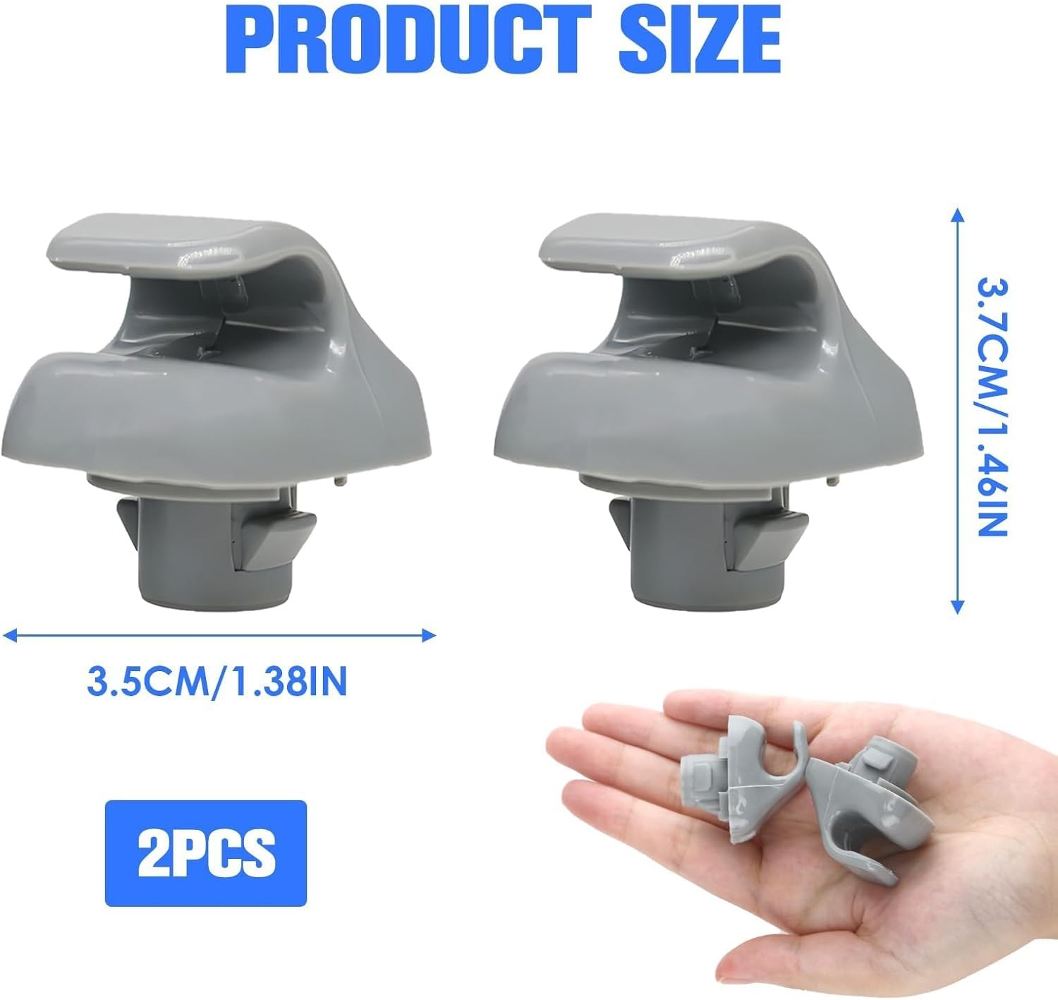 2007 Sun Visor Clip Replacement Compatible with Honda Accord, Sunvisor Inner Cli