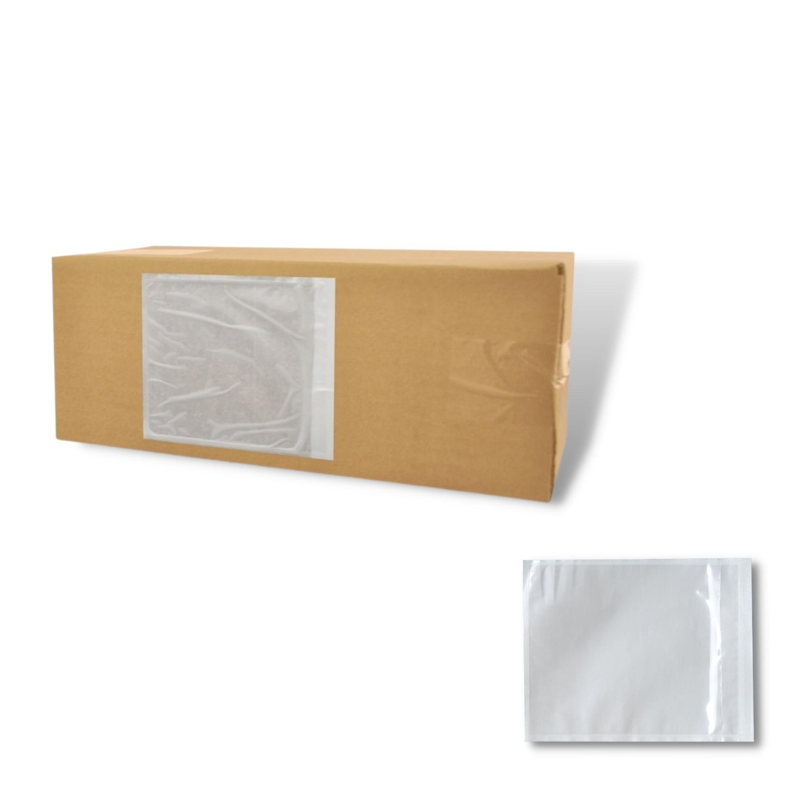 Shipping Label Sleeves Clear Self-Adhesive Packing Slip Pouches Envelope
