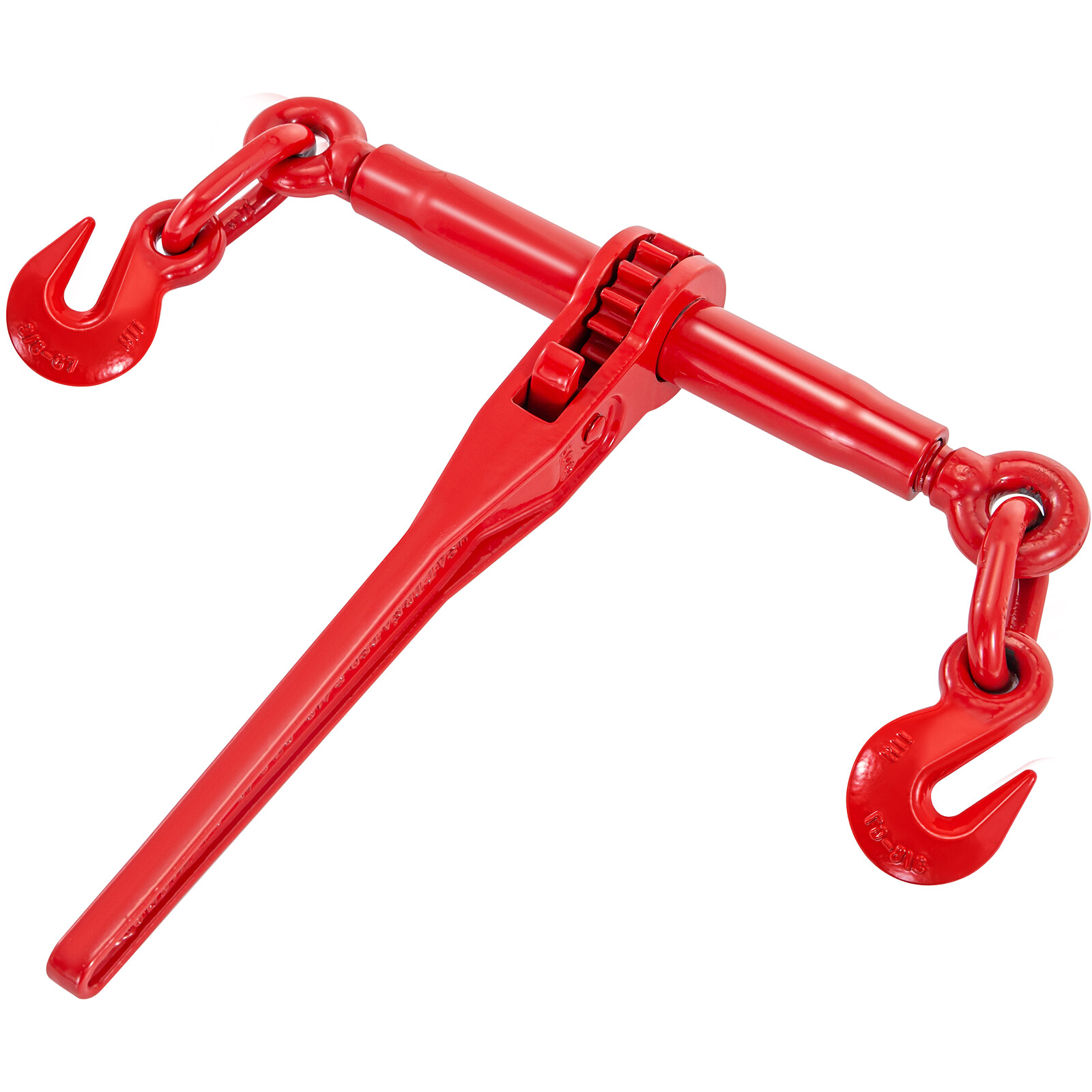 VEVOR 4 Pack Ratchet Binder 3/8″-1/2″ Chain Load Binders 9215lbs for Tie Down