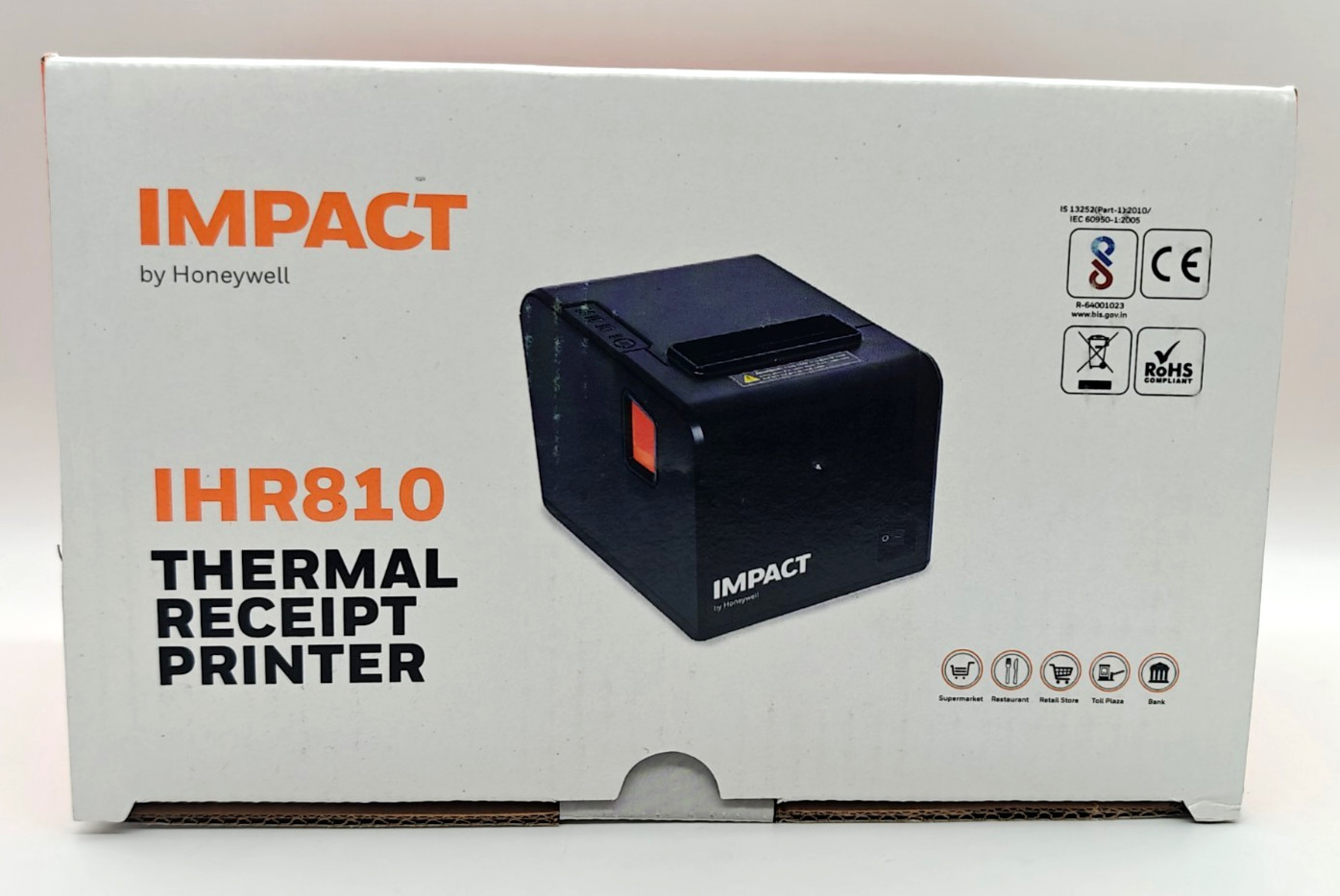 Honeywell IHR810 Thermal Receipt Printer 80mm High Speed 260mm/s USB/Serial/LAN
