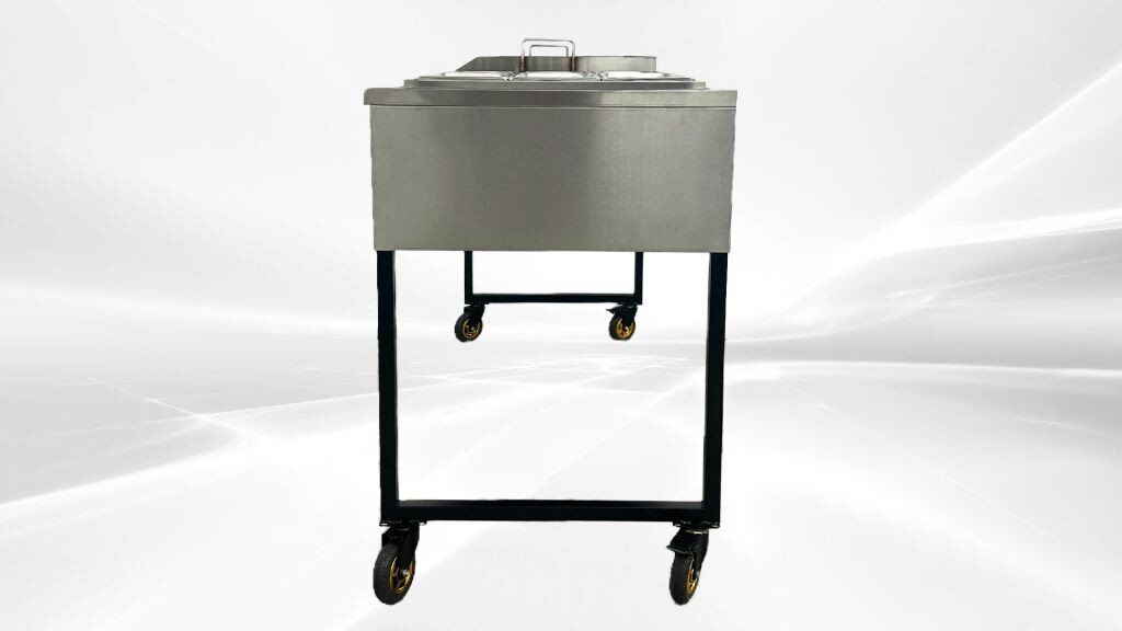 NEW 65″ Taco Cart Griddle Warmer Fryer Stainless Steel Propane LP BBQ