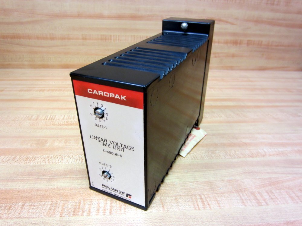 Reliance 0-49005-5 CardPak Linear Voltage Time Unit O-49005-5