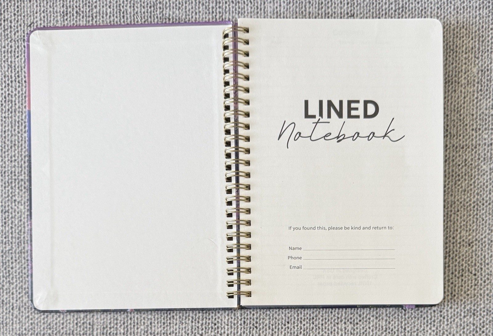 “Twilight Bloom” A5 Personal Journal W/ Pen. Colorful Hardcover, 140 Pages