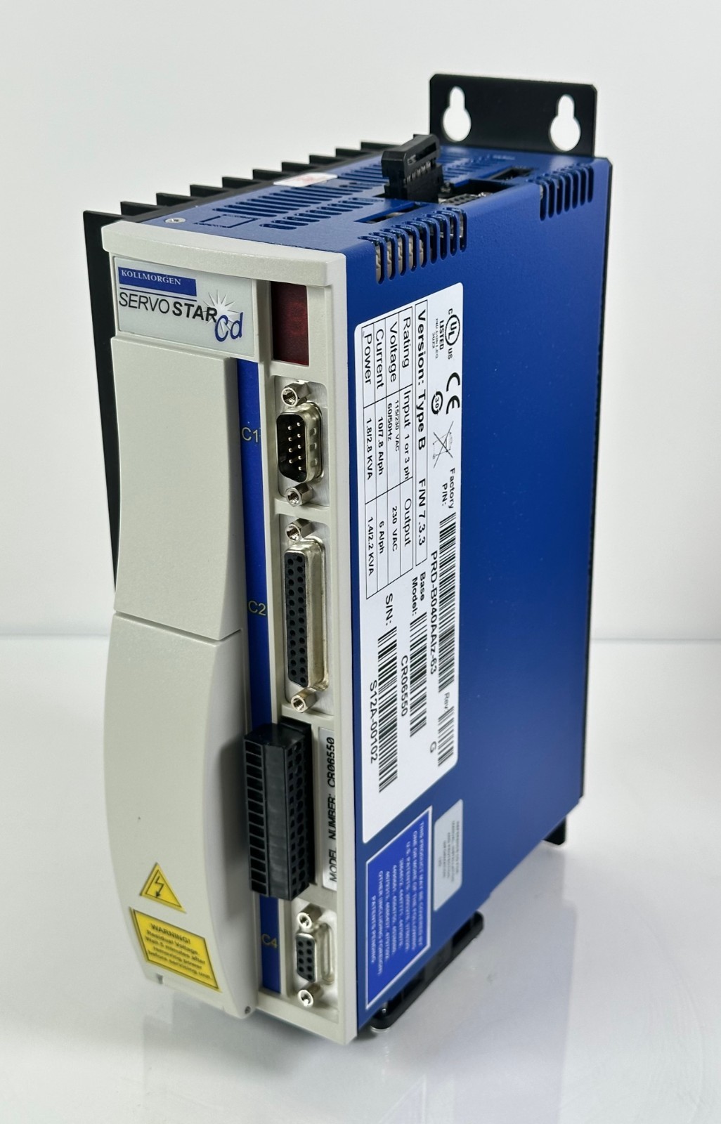 (NEW) Kollmorgen CR06550 Servostar CD Servo Drive