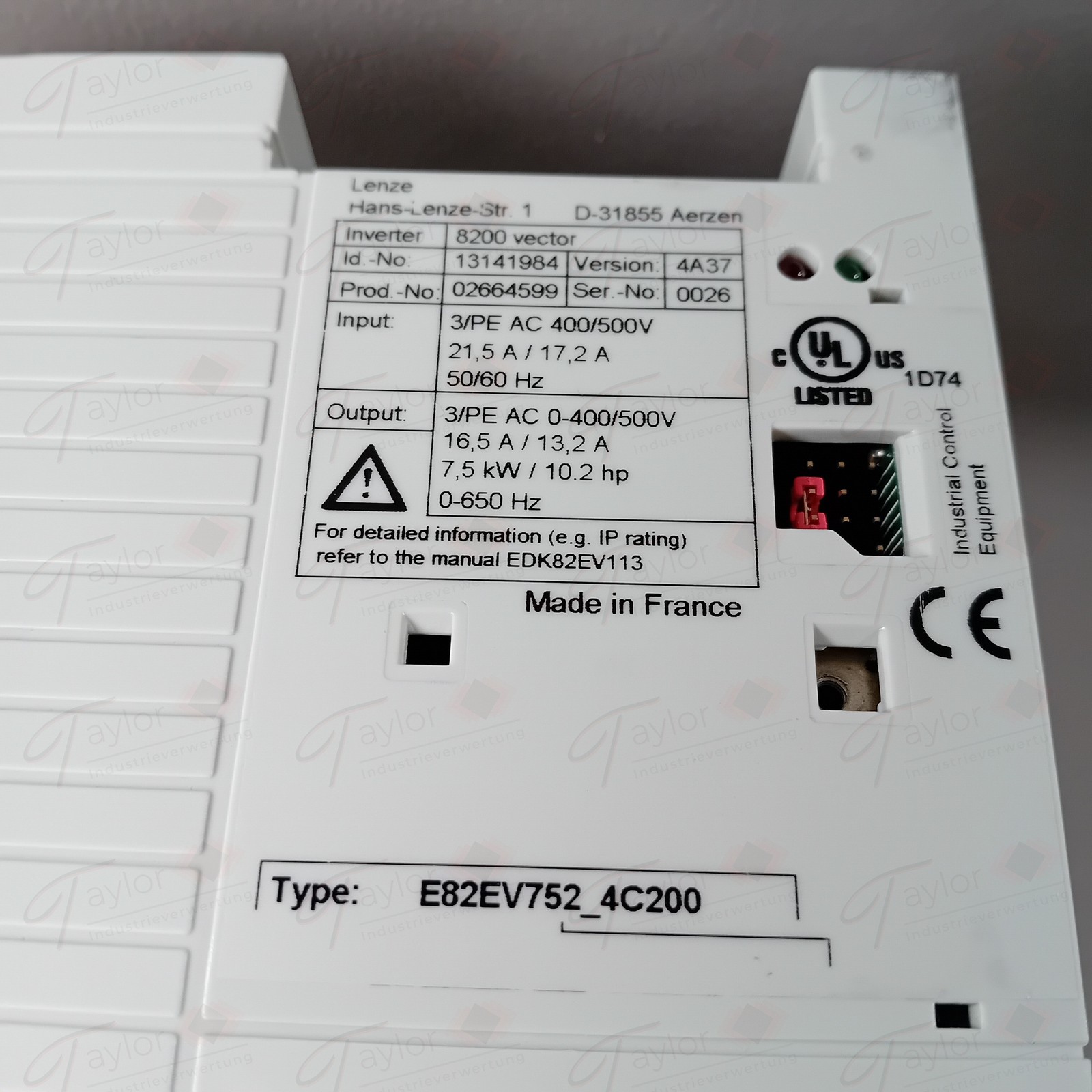 Lenze E82EV752_4C200