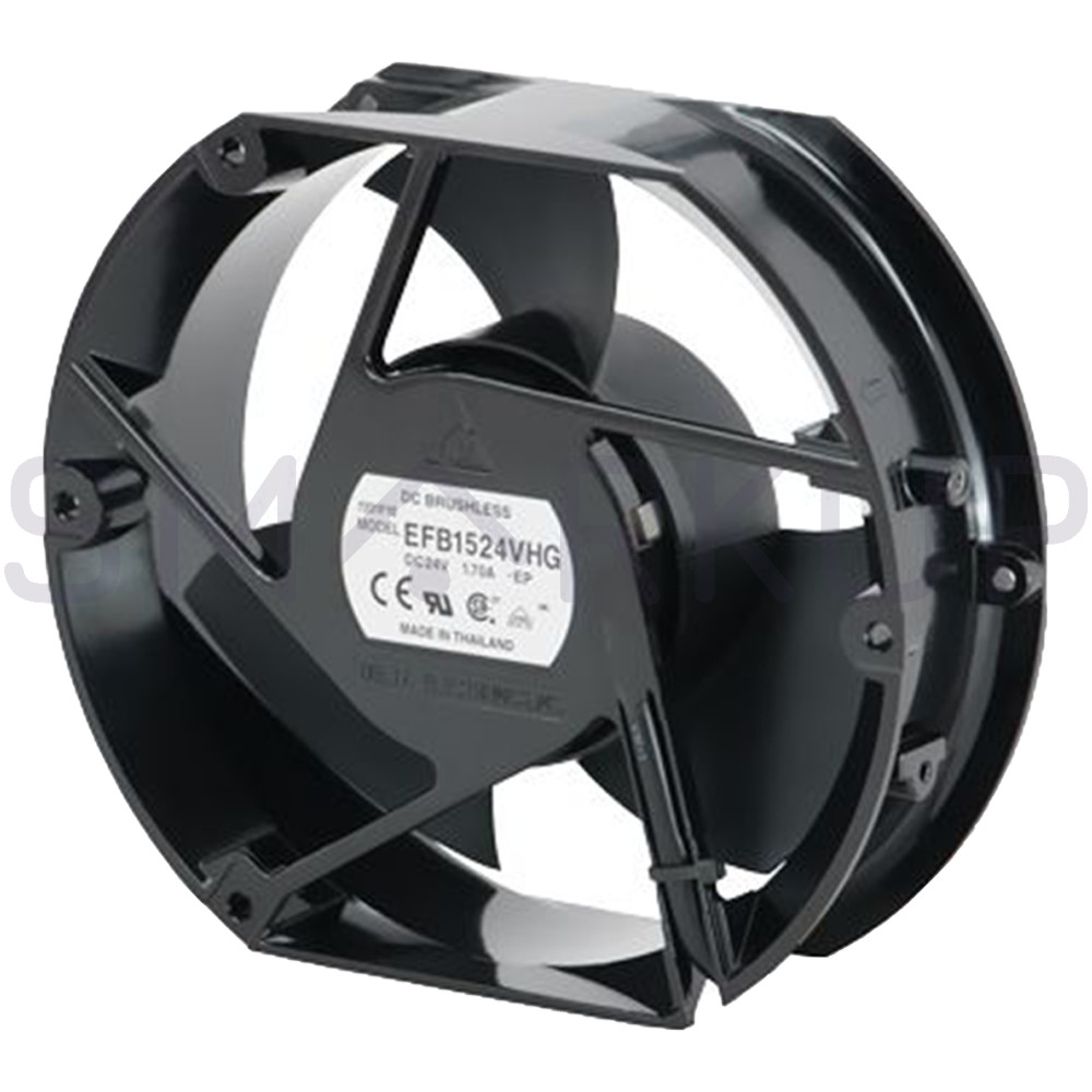 New In Box DELTA EFB1524VHG Cooling Fan 24V 1.70A