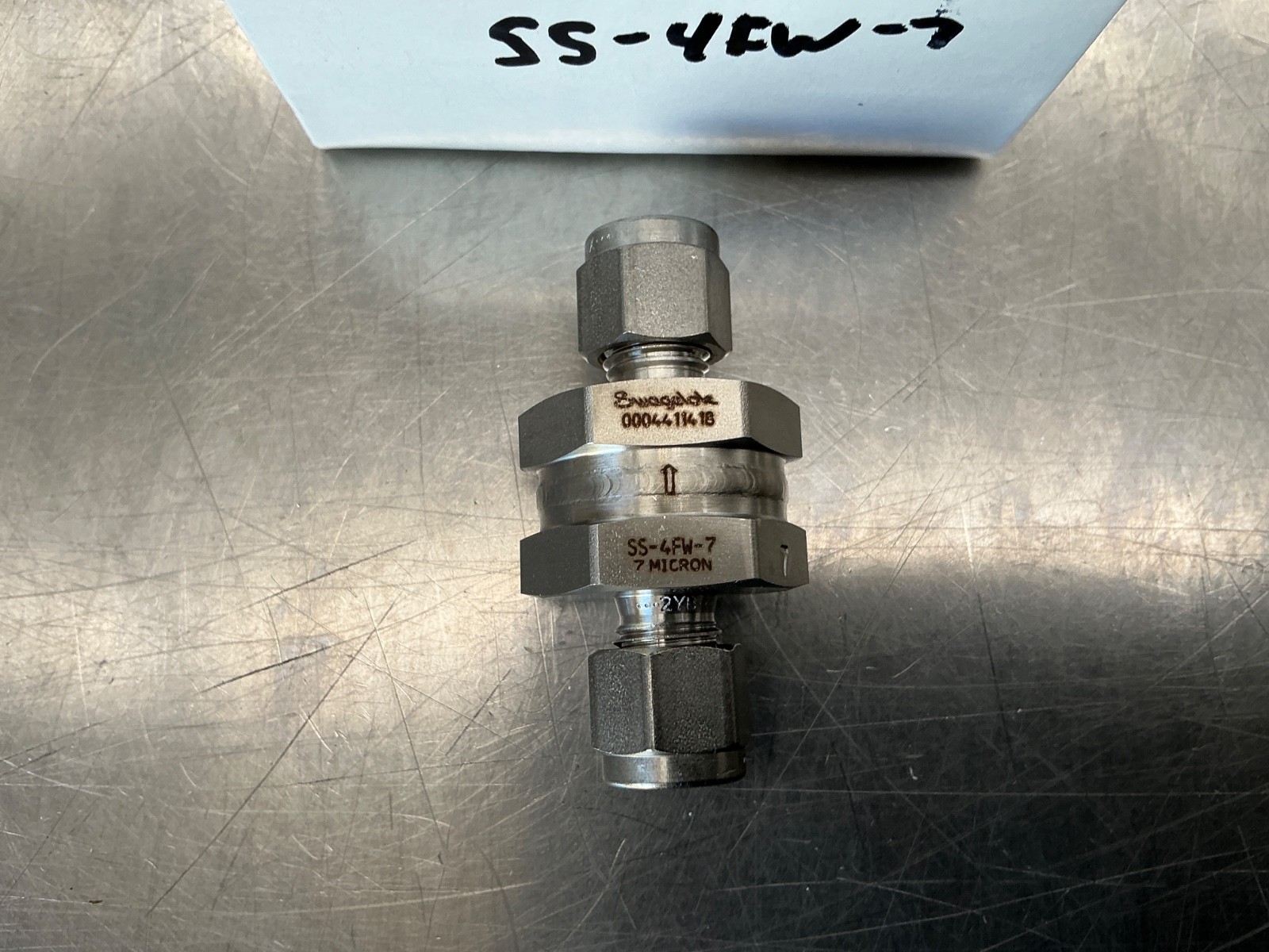 (6) Swagelok SS-4FW-7 In-Line Filter 1/4″