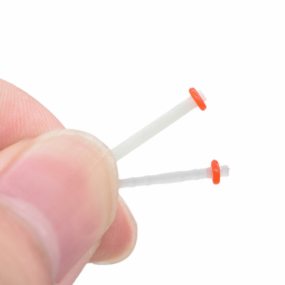 200 Pcs Dental Fiber Post Glass Quartz Teeth Restorative Posts 1.0 1.2 1.4 1.6mm