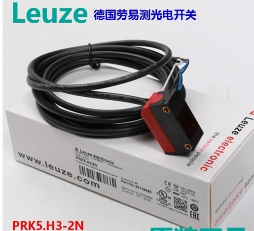 1PC Leuze PRK5. H3/2N polarized light mirror reflective photoelectric sensor