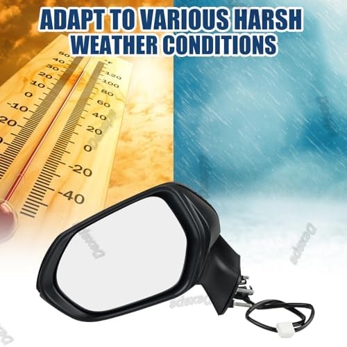 Driver Side Mirror Assembly Compatible with Toyota Corolla 2020-2025 Non-heated