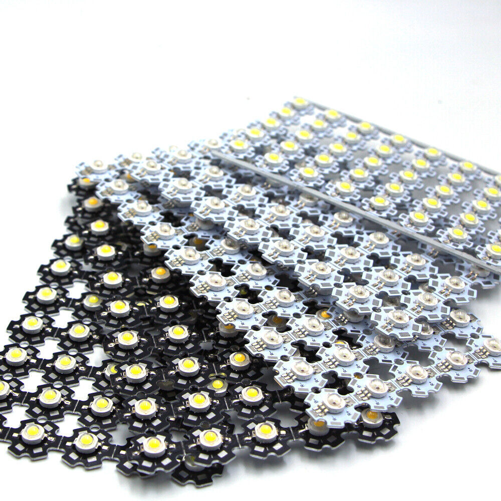 3W watt High Power SMD LED COB Chip Lights Beads White Red Blue Yellow With PCB