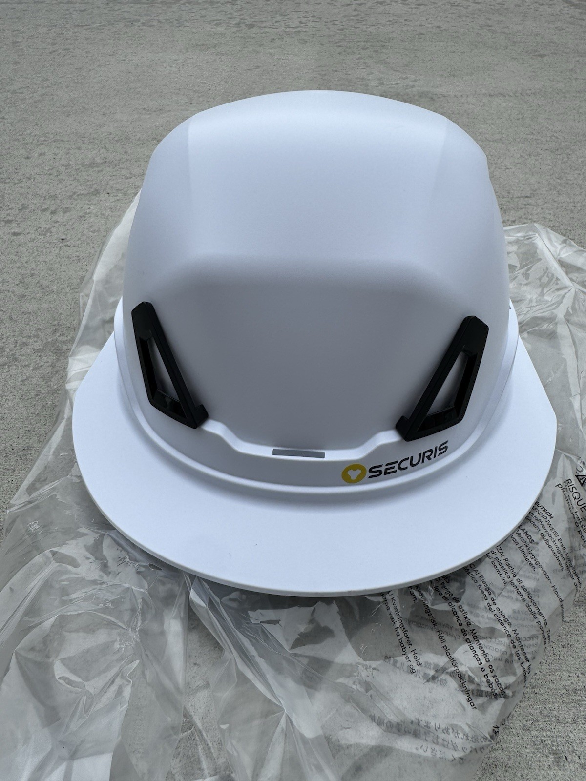 SECURIS SEC24C Type II Class C Vented Hard Hat with 53-63cm, White, mfd 11/2024