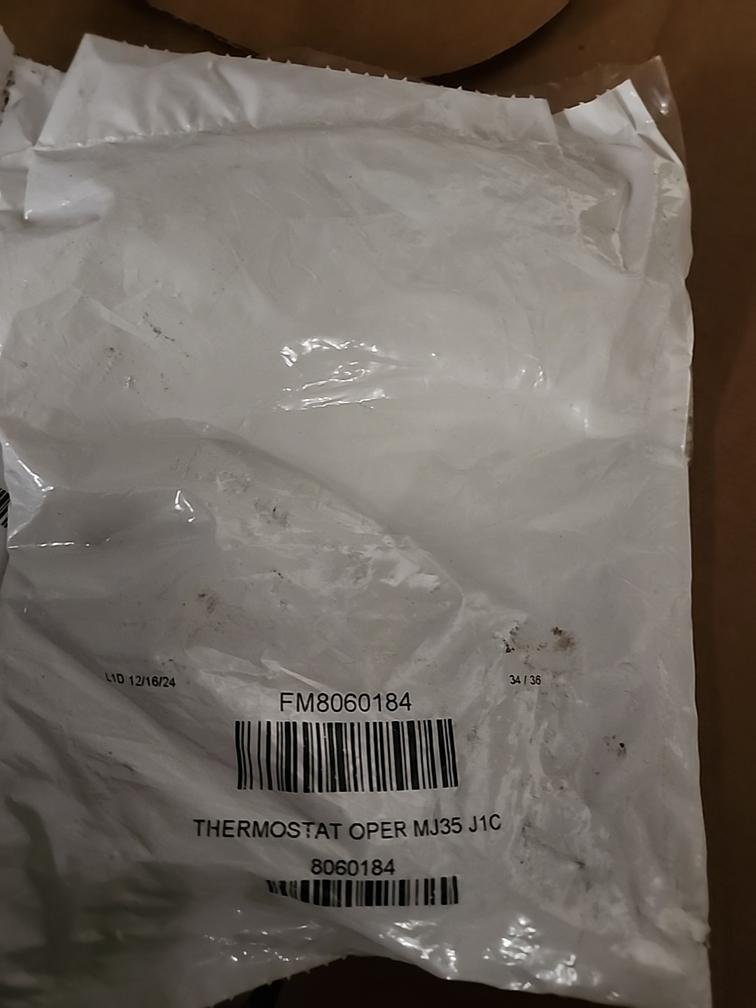 8060184 Frymaster Thermostat Oper Mj35 J1C Genuine OEM FM8060184