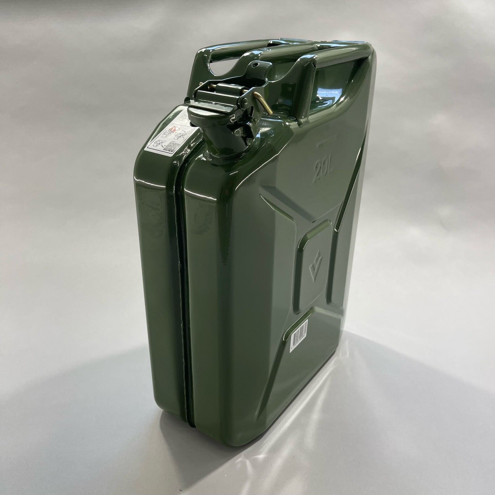 Valpro European Mil Spec 2023 NATO Style Steel Jerry Can 20L / 5.25 gal. GJC20R
