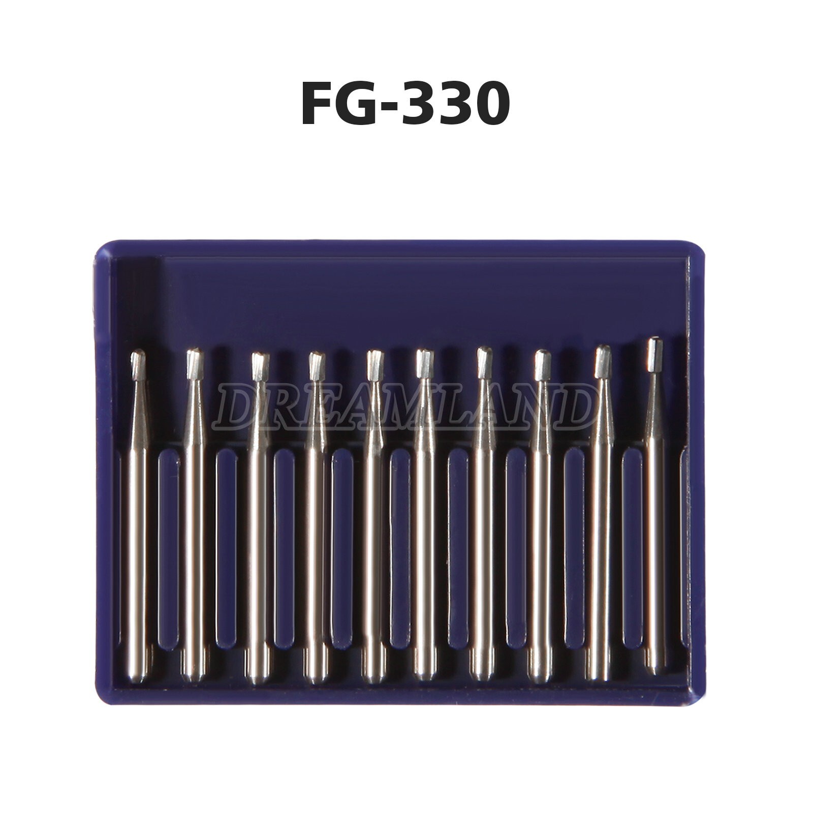 Dental Midwest FG 330 Regular Shank Pear Shaped Carbide Burs 100/Pk